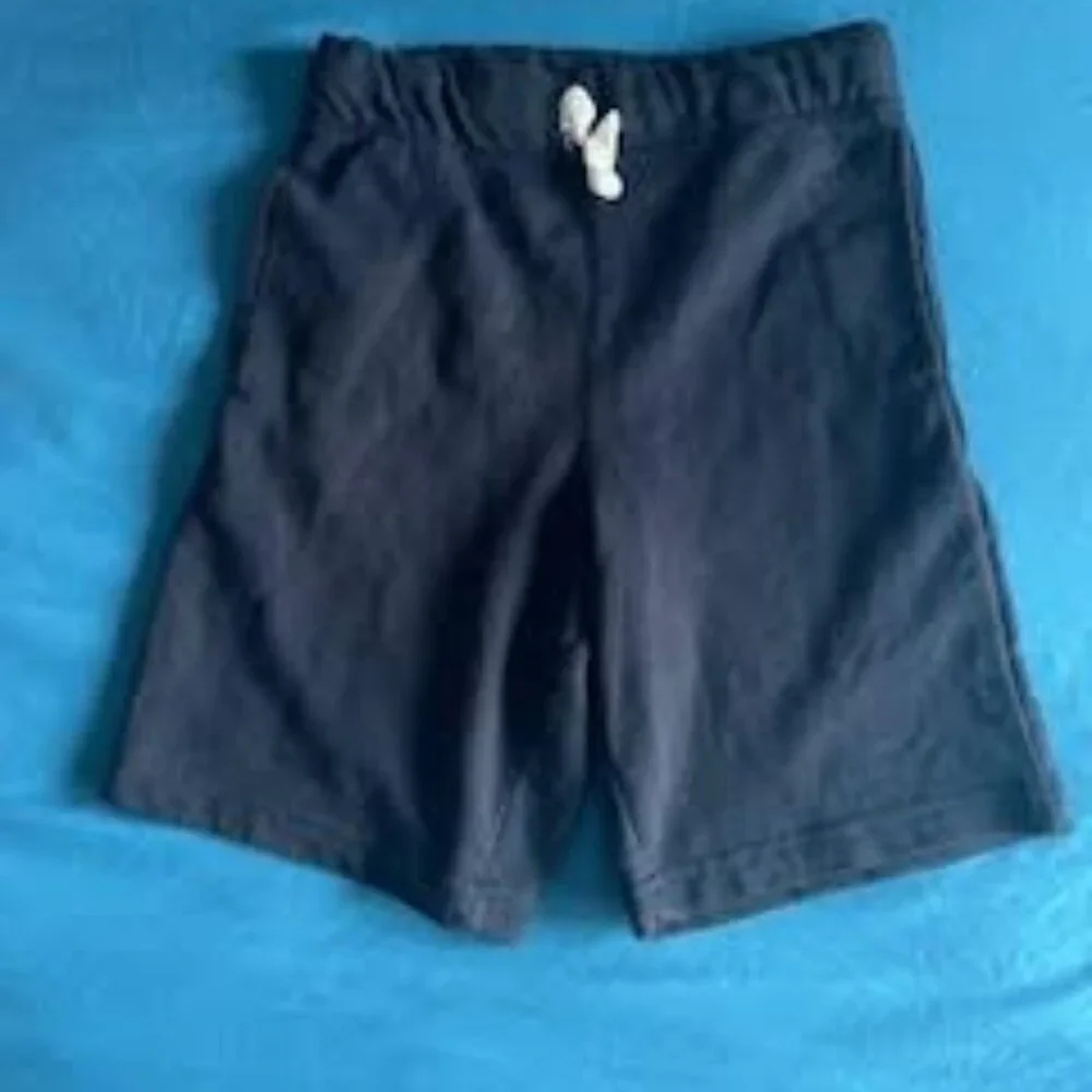 The Children’s Place Boys French Terry Casual Shorts – 3-Pack Black, Gray, Blue